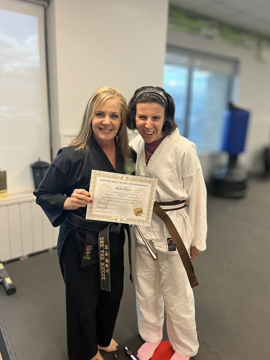 Kids martial arts achievement award ceremony at Rise Up NJ South Jersey
